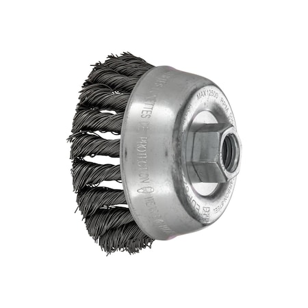 Pferd Knot Cup, .020CS Wire, 3-1/2 82232P